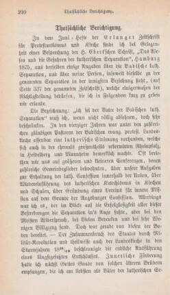 210-212 Thatsächliche Berichtigung