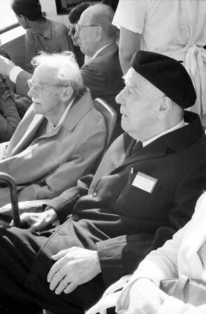 32. Tagung 1982 Physiker; Mainaufahrt: Paul Dirac, Peter Kapitsa