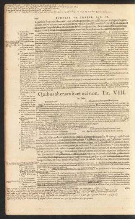 Quibus alienare vel mon. Tit. VIII.