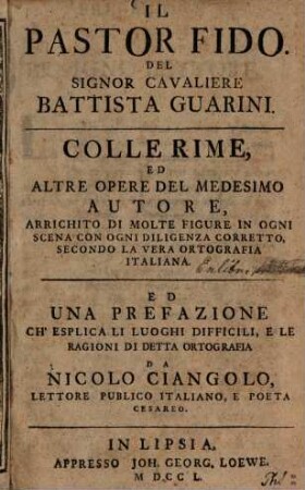 Il Pastor Fido