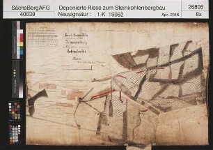 Fritzsche, Johanne Christliebe, Steinkohlenwerk, Bockwa, Baue auf dem Zachkohlenflöz im Rudelgassenfeld (mit Nachbringungen)