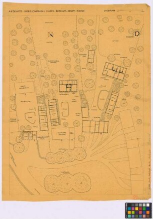 Medewitz (Kreis Cammin): Höfe Retzlaff, Arndt, Ehmke. Lageplan mit. - Backofen Ehmke (Grundriss). - Wohnhaus Ehmke (Grundriss). - Schweinestall Ehmke (Grundriss). - Pumpe Ehmke (Grundriss). - Geflügel-, Pferde-, und Kuhstall Ehmke (Grundriss). - drei Dungstätten (Umrisse). - Scheune Ehmke (Grundriss). - Schafstall Ehmke (Grundriss). - abgebrochener Schweinestall Arndt (Umriss). - Wohnhaus Arndt (Grundriss). - abgebrochene Scheune Arndt (Umriss). - Pferde-, Geflügel-, Kuh-, Schweine- und Schafstall Arndt (Grundriss). - Pumpe Arndt (Grundriss). - neues Wohnhaus Retzlaff (Umriss). - Schweine-, Kuh- und Pferdestall Retzlaff (Grundriss). - Tagelöhnerhaus Retzlaff (Grundriss). - abgebrochene Scheune Retzlaff (Umriss). - Pumpe Retzlaff (Grundriss).