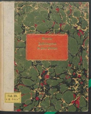 Aufstellungsplan der Kieler Universitäts-Bibliothek