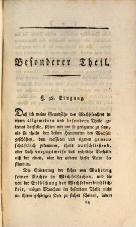 Theorie eines allgemeinen Wechselrechts : zum Behufe Academischer Vorlesungen, 2