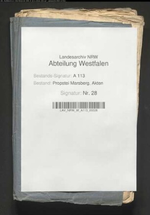 Rechnungen, Quittungen, u.a. von Handwerkern; abgelegte Kapitalien und Obligationen.
