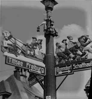 Wegweiser in Lenzkirch