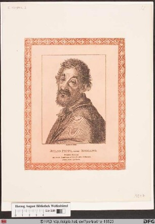 Bildnis Giulio Pippi (eig. Giulio di Pietro Gianuzzi), gen. Giulio Romano
