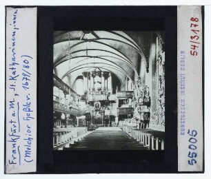 Frankfurt am Main, Katharinenkirche : Innenansicht