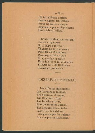 Desprecio universal