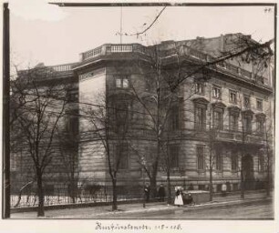 Einzelwohnhaus Kurfürstenstraße 115-116, Berlin-Charlottenburg: Ansicht (aus: Julius Kohte, Alt-Berlin, Bauwerke in Berlin und Charlottenburg, aufgenommen 1907-1914)