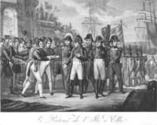 Napoléons Rückkehr von der Insel Elba