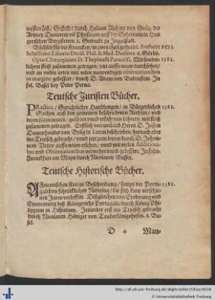 Teutsche Juristen Bücher.