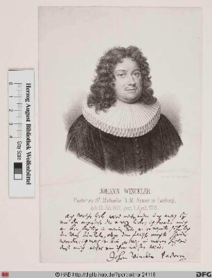 Bildnis Johann Winckler
