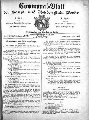 1886,18: No. 18, 2. Mai 1886