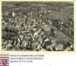 Kirch-Brombach, Ansicht / Luftaufnahme