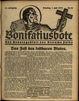 Ausgabe vom Sonntag, den 01. Juli 1934.