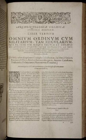 Omnium Ordinum Cum Militarium, Tam Regularium, ...