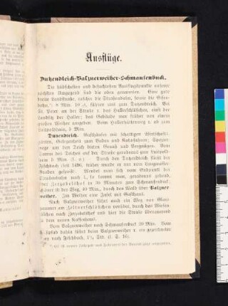 Ausflüge.