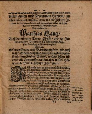 Zwölff Schluß-Reden auff den Religion-Spiegel, darinnen ... Jod. Kedd zwölff Propositiones ... allen Luth. Prädicanten ... zu beantworten vorgehalten