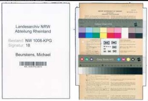 Entnazifizierung Michael Beurskens , geb. 26.06.1904 (Eisendreher)