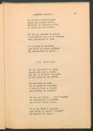 La noche