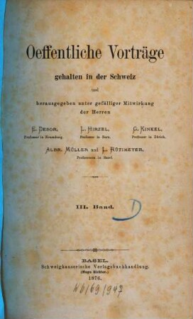 Die Sonne : Vortrag, gehalten in der Neuenburger Gemeinnützigen Gesellschaft am 28. März 1874