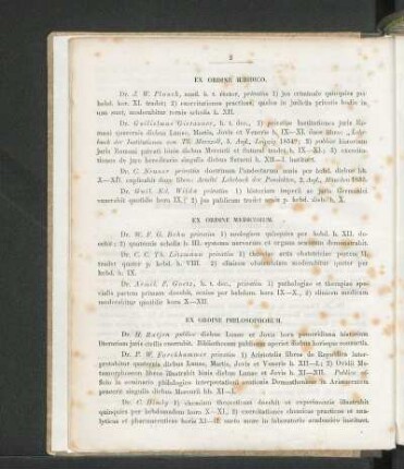 Ex Ordine Philosophorum.