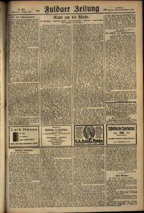 Zweite Ausgabe vom Sonntag, den 09. Oktober 1927.