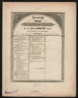 Frühlingswanderschaft : Lied ; Op. 28. No 2.
