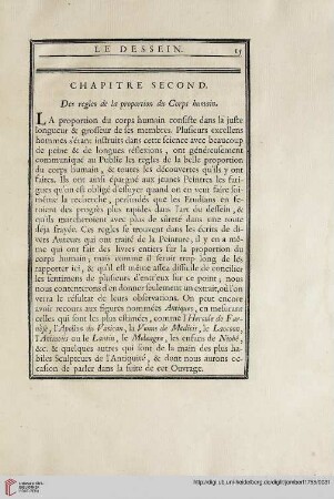 Chapitre Second