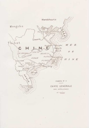 Carte No. 1. Carte genérale