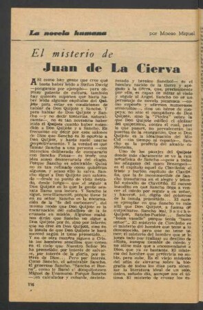 El misterio de La Cierva