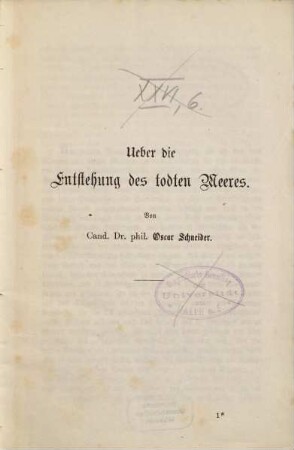 Einladungsschrift zu den öffentlichen Prüfungen am ... in der Realschule mit Progymnasium, Lehr- und Erziehungs-Anstalt für Knaben zu Dresden-Friedrichstadt. 1871
