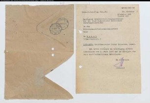 Entnazifizierung Erwin Reichstein , geb. 02.09.1907 (Rentmeister)