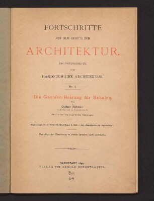 Die Gasofen-Heizung für Schulen
