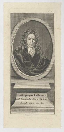 Bildnis des Christophorus Cellarius