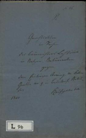 Lehbrink, Bauerrichter in Retzen gegen Arning zu Brüntorf bzw. Grabbe Nr. 9 zu Brüntorf - Kaufgelder