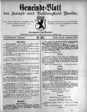 1913,47: No. 47, 23. November 1913