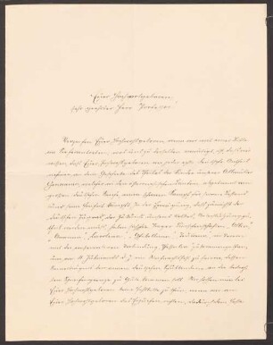 Felix Dahn (1834 - 1912) Nachlass: Brief der Burschenschaften "Albia", "Arminia", "Carolina" u.a. in Pragan Felix Dahn- BSB Ana 580 Burschenschaften Albia, Arminia, Carolina