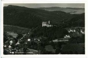 Scharfenstein. Blick auf Burg Scharfenstein