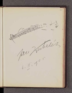 Jan Kubelik. – o.O., 06.02.1905