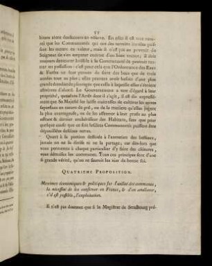 53-68, Quatrieme Proposition