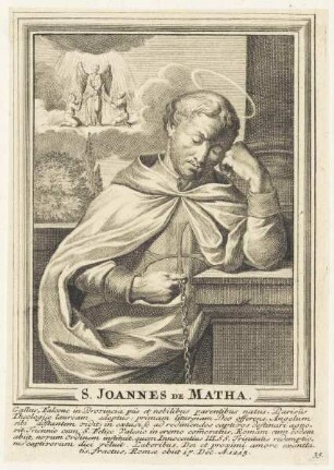 Bildnis des S. Joannes de Matha