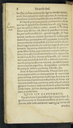 Quid Sit Catechesis.