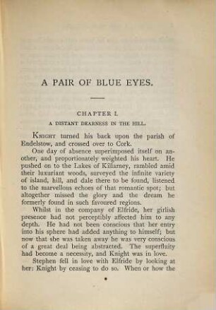 A pair of blue eyes : a novel, 2