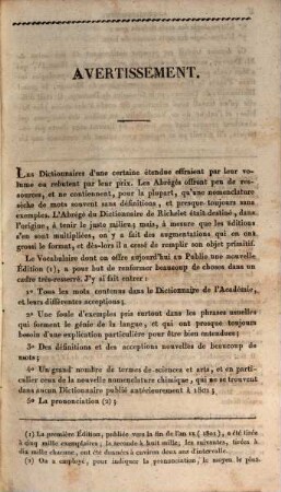 Nouveau vocabulaire française