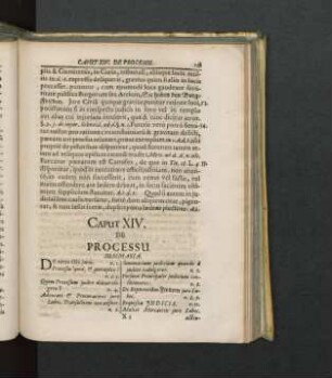 Caput XIV. De Processu.