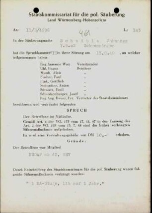 Schaible, Johannes