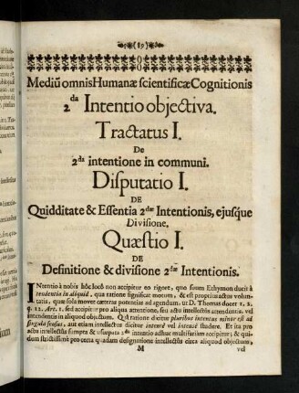 89-106, Quaestio I