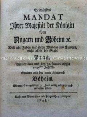Geschärfftes Mandat